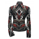 Red,Silver and Charcoal Sequence Showmanship Jacket - 209954