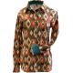 Print Button Easy Care Show Shirt - 68535