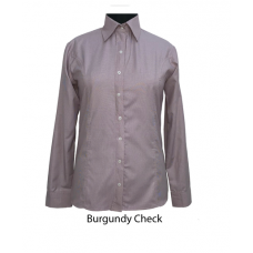 Hidden Zipper w/Button Placket Shirt in Checks/Plaid Fabric