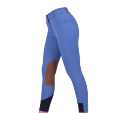 Microfiber Breech with Contrast Knee Patch - 647040
