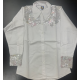 White Show Shirt with Sequins - 38257