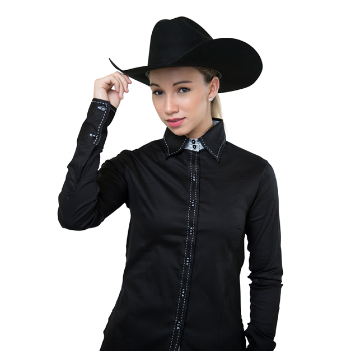 Buck Stitch Button Down Show Shirt - 68242